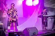 GARNiDELiA performing at the J-Pop Summit in 2016