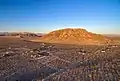 View to the NE of Goat Mountain in Landers, California, with the Goat Mountain Astronomical Research Station in foreground.