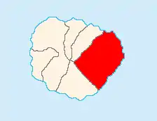 Location San Sebastián in La Gomera