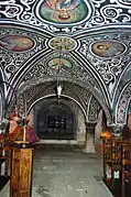 View of the lower church (crypt)