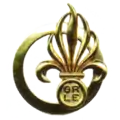 Beret insignia of the Foreign Legion Recruiting Group, G.R.L.E