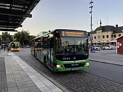 Lion's City 18c CNG EfficientHybrid in Uppsala.