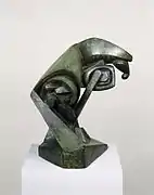Raymond Duchamp-Villon, 1914 (cast c. 1930), Le cheval (The Horse), bronze, 43.6 × 41 cm