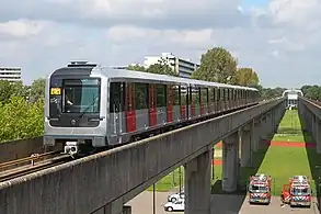 M5 stock (Alstom Metropolis) in Amsterdam