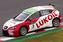 Gabriele Tarquini at the 2011 WTCC Race of Japan.