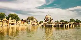 A view of Gadisar Lake