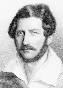 Gaetano Donizetti, the composer of L'ange de Nisida