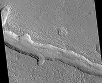 Galaxias Fossae Trough, as seen by HiRISE.