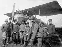 A Halberstadt D.III of the Ottoman 15th Fighter Flight Squadron in 1915, Gallipoli campaign, WWI