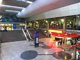 Concourse of the station