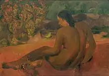 Tahitian Girl, by Gauguin (1886)