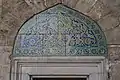 Gazi Ahmet Pasa Mosque Iznik tiles in porch