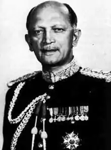 1st Indian commander-in-chief of the Indian Army, Field Marshal K. M. Cariappa