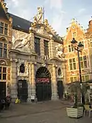 Entrance gate of Oude Vismijn ("Old Fish Market")