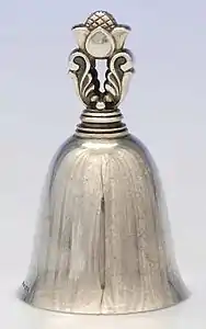 Georg Jensen - Acorn pattern tea ball.