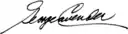 George R. Cavender's signature
