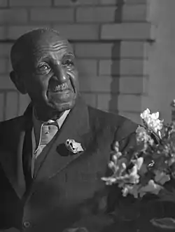 Image 9George Washington CarverPhoto: Arthur Rothstein; Restoration: Lise BroerA portrait of George Washington Carver, American scientist, botanist, educator and inventor, from 1942. Much of Carver's fame is based on his research into and promotion of alternative crops to cotton, such as peanuts and sweet potatoes. In addition to his work on agricultural extension education for purposes of advocacy of sustainable agriculture and appreciation of plants and nature, Carver's important accomplishments also included improvement of racial relations, mentoring children, poetry, painting, and religion. One of his most important roles was in undermining, through the fame of his achievements and many talents, the widespread stereotype of the time that the black race was intellectually inferior to the white race.More selected portraits