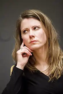 Gerður Kristný at the Nordic Council Literature Prize 2012