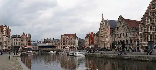 Image 4GhentPhotograph: Joaquim Alves GasparThe Graslei harbour is a popular destination in the Belgian city of Ghent. It is found in the city centre.More selected pictures
