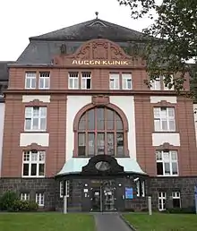 University eye clinic.