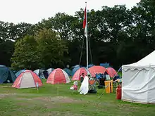 Image 12Scouts camping at the hallowed ground of Scouting, Gilwell Park, England in the summer of 2006