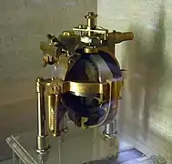 Torpedo gyroscope made in 1929 in Cartagena