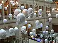 Image 10Floating Heads by Sophie Cave (2006), installed in the East Court of the Kelvingrove Art Gallery and Museum, Glasgow