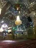Glass hall in Shah Cheragh.