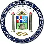 Emblem of the Grand Lodge of the Dominican Republic