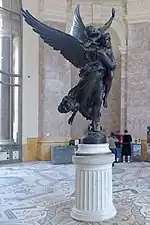 Gloria Victis, by Antonin Mercié, 1874, bronze, height: 140 cm, Petit Palais, Paris