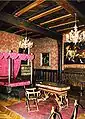 Bedroom with 17th cent. Spanish furniture