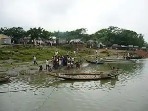 A view of Goalandaghat in Bangladesh