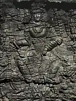 Goddess Nana, 6th century CE. Kafir Kala, Uzbekistan