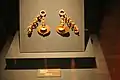 Gold earrings for the King, they are national treasures of South Korea.