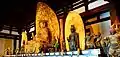 Golden Buddha in Kōfuku-ji inside Tō-kondō