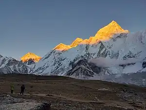 Golden Everest from Kala Patthar