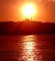Image 7The sun setting over the Golden Horn in the city of Istanbul.