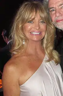 Academy Award-winning actress Goldie Hawn; (attended)