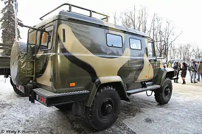 GAZ Vepr (Wild Boar) rear oblique