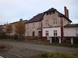 Train station in Gorzuchowo
