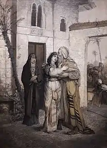 Recha welcoming her father, 1867–1877, National Museum of Warsaw