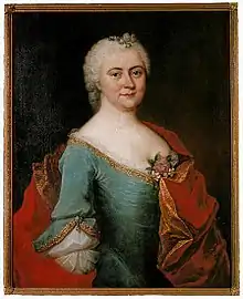 Portrait by Elias Gottlob Haussmann, c. 1750