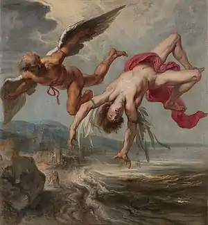 Image 37The fall of Icarus (from List of mythological objects)