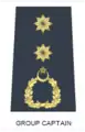 A PAF group-captain's rank insignia.