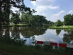 Gracht bij Van Heutszpark