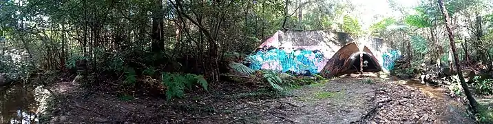 Entrance to an underpass - Ku-ring-gai chase national Park - Asquith 2022