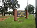 Grambling State University campus sign
