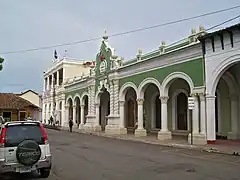 Granada Town Hall, it was a notable building during the colony, its reconstruction was completed in 1939.
