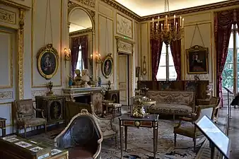 Grand salon of the Musée Nissim de Camondo, Paris, by René Sergent (1910-1913)