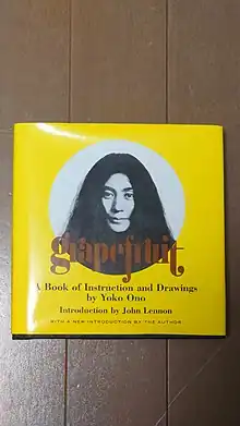 This book shall be burnt. Written inside the book by yoko.